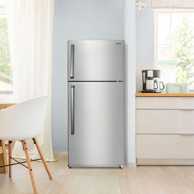Danby® 30 in. 18.1 Cu. Ft. Stainless Steel Top Freezer Refrigerator -3