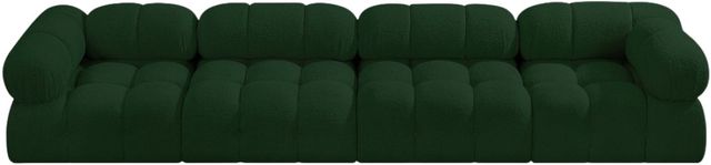 Meridian Furniture Ames 4-Piece Green 136" Sofa-1