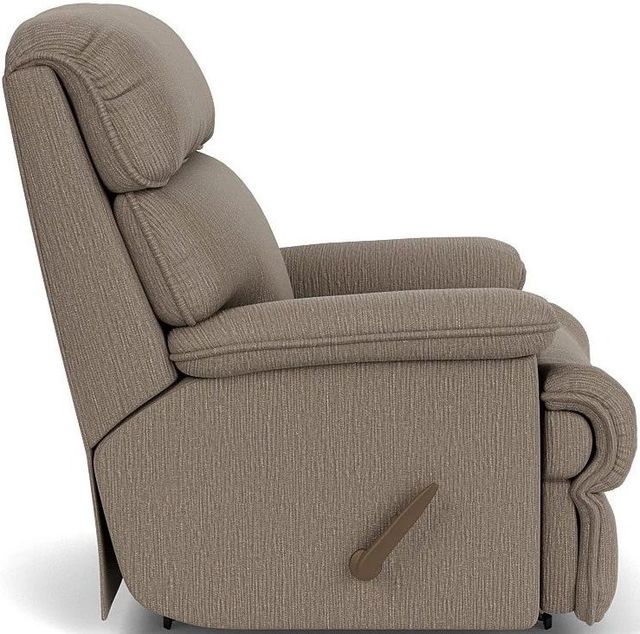 Flexsteel® Geneva Brown Pewter Manual Rocking Recliner-2