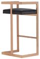 VIG Furniture Modrest Halifax Black/Rosegold Bar Stool-3