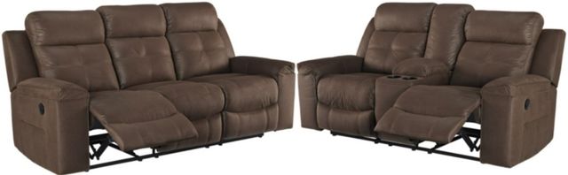 Signature Design by Ashley® Jesolo 2-Piece Coffee Living Room Set with Reclining Sofa-0
