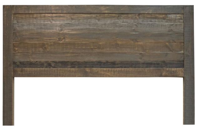 International Furniture Direct Loft Brown Brown/Gray Eastern King Panel Bed-3