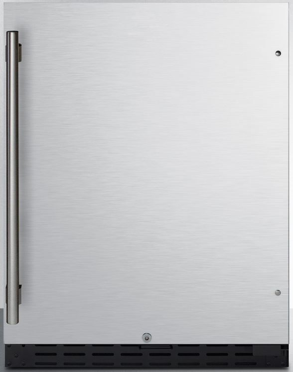 Summit® 4.2 Cu. Ft. Stainless Steel Under the Counter Refrigerator-0