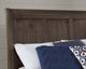 Vaughan-Bassett Centennial Solids Chestnut Creek Truffle Queen Sleigh Bed With Bench Footboard-1
