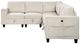 Homelegance® Walterboro 6-Piece Beige L-Shape Sectional-3
