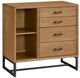 Westwood Design Newport Natural Oak Baby Bookcase/Chest-0