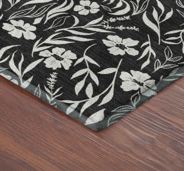 Dalyn™ Rug Company Soft Essentials SE4 Black 5'x8' Area Rug-4
