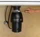 GE® Disposall® 1/2 HP Continuous Feed Non-Corded Black Garbage Disposal-4