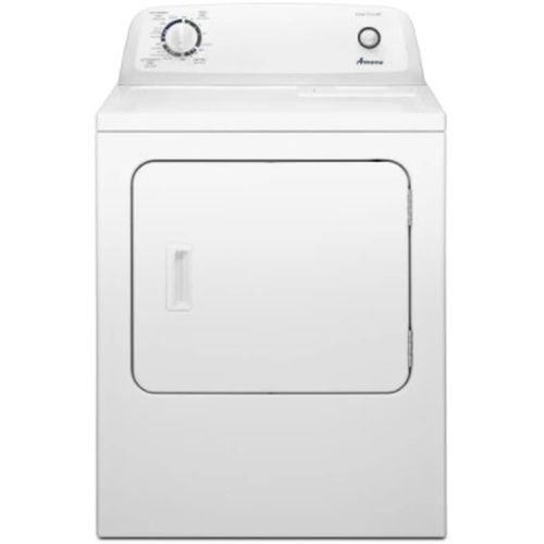 Amana® 6.5 Cu. Ft. White Front Load Electric Dryer-0