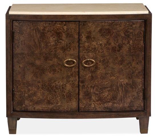 Magnussen Home® Rowan Espresso Brown Door Nightstand-1