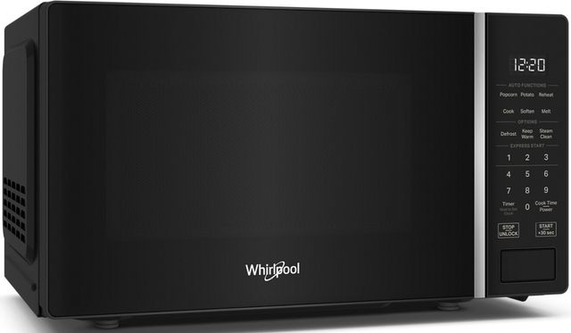  Whirlpool® 0.7 Cu. Ft. Black Countertop Microwave with Steam Clean-3