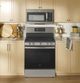 GE® 30" Stainless Steel Freestanding Gas Convection Range with No Preheat Air Fry-5