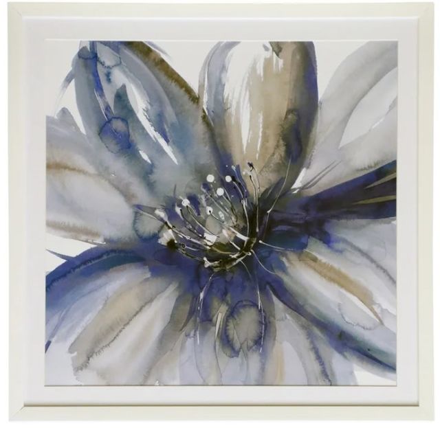 Stylecraft Blue/Gray/White Wall Art-0