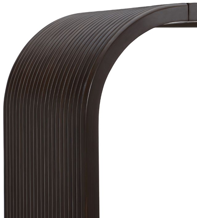 Michael Amini® West Kensington Medium Espresso Console Table-4