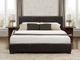 Mazin Furniture Zoey Dark Brown Eastern King Bed-3