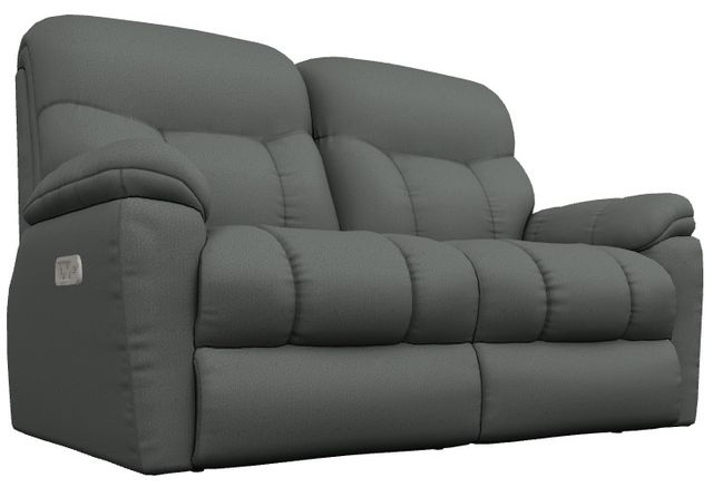 La-Z-Boy® Morrison Indigo Power Reclining Loveseat with Headrest and Lumbar-0
