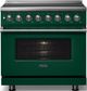 Viking® 5 Series 36" Ivy Pro Style Induction Range with Polished Chrome Trim-3