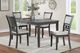 New Classic® Home Furnishings Gia 5-Piece Gray Dining Set-1