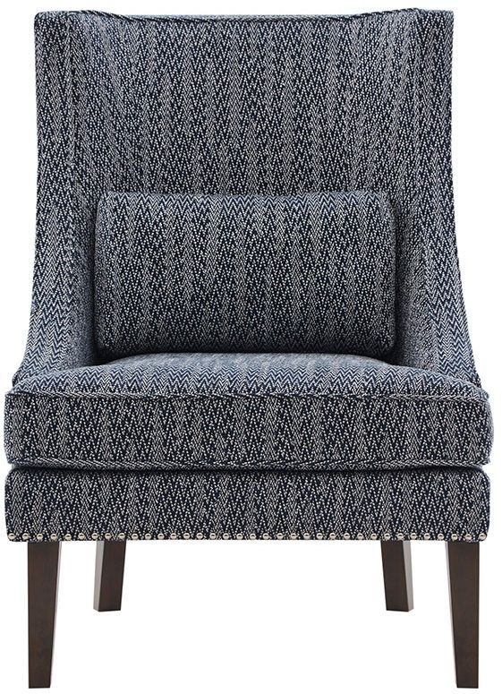 Olliix by Madison Park Navy Chase Accent Chair-0