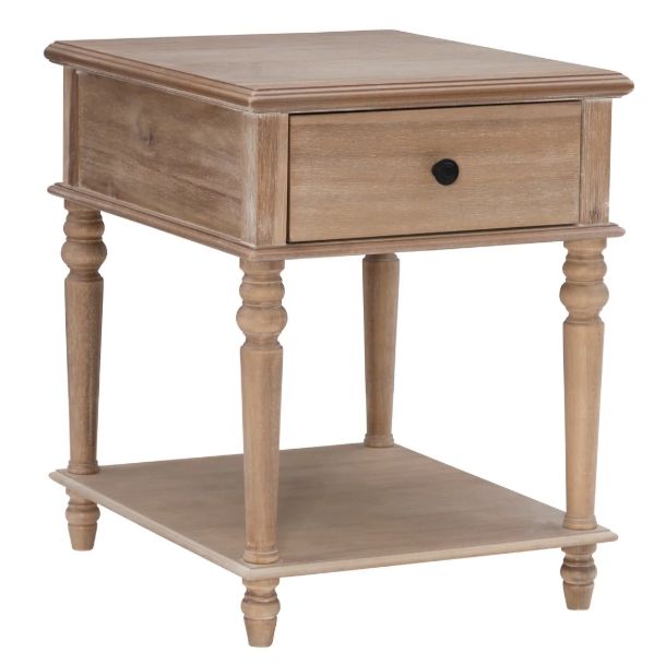 Powell® Pike Natural Side Table-0
