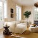TOV Furniture Tarra 3-Piece Cream Fluffy Oversized Left-Arm Facing Sectional and Chaise-1