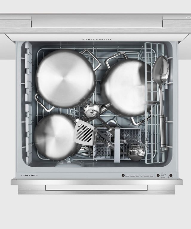 Fisher & Paykel Series 9 24" Stainless Steel Double DishDrawer™ Dishwasher-1