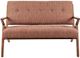 Olliix by INK+IVY Orange Rocket Loveseat-0