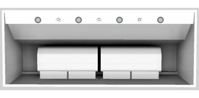 Vent-A-Hood® 60" White Wall Mounted Range Hood-3