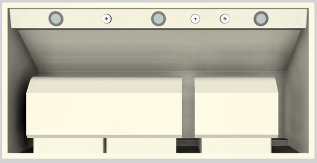 Vent-A-Hood® 42" Biscuit Under Cabinet Range Hood-3