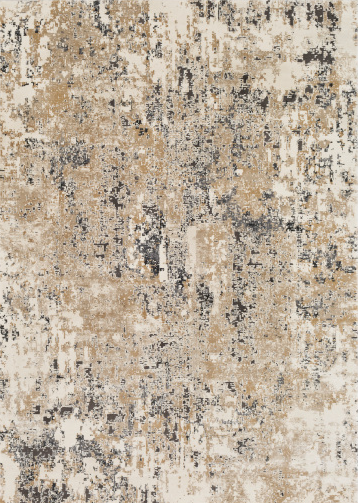 Surya Pune Light Beige/Charcoal 5'x7' Area Rug | Jack's Furniture