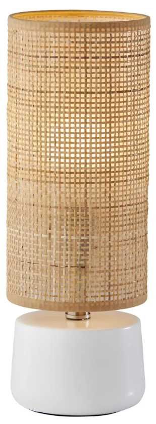 Adesso® Sheffield White Table Lantern-0