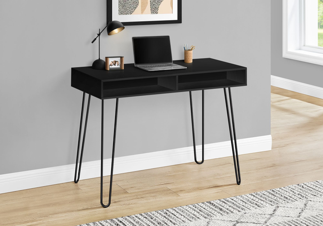 Monarch Specialties Inc. Black Computer Desk-2