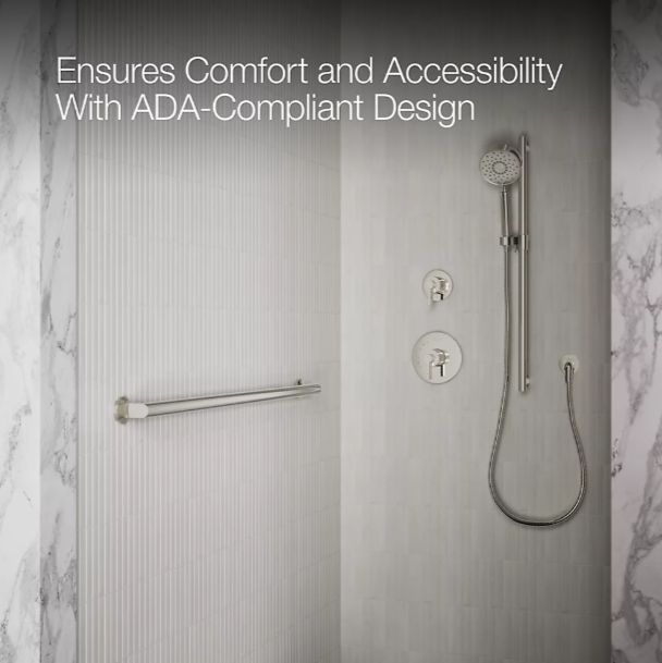 KOHLER® Components® Vibrant Polished Nickel 42" Grab Bar-3
