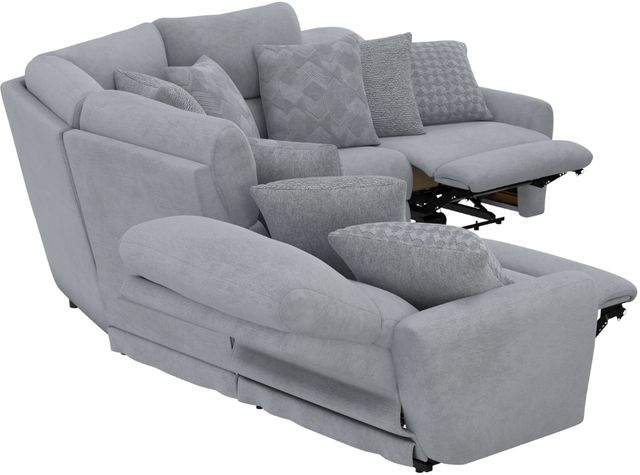 Catnapper® Majesty 3-Piece Shark Curved Power Reclining Sectional-4