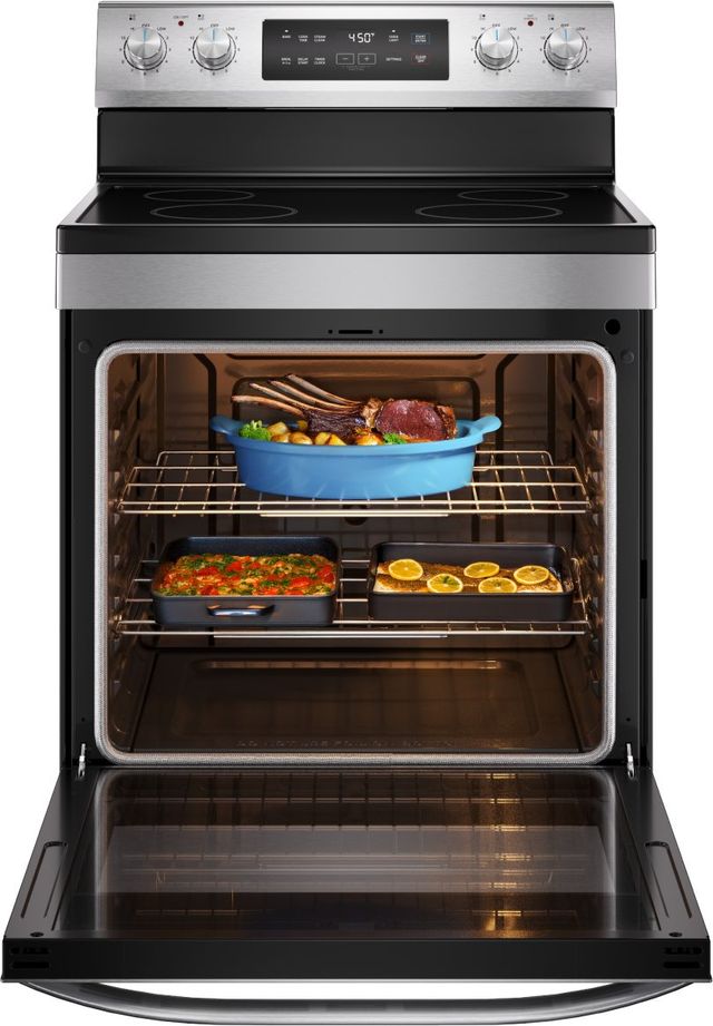 Midea® 30" Stainless Steel Freestanding Electric Range-1