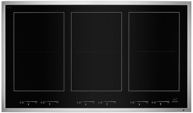 JennAir® 36" Stainless Steel Induction Cooktop-1