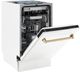 ZLINE Autograph Edition 18" White Matte Built In Dishwasher-3
