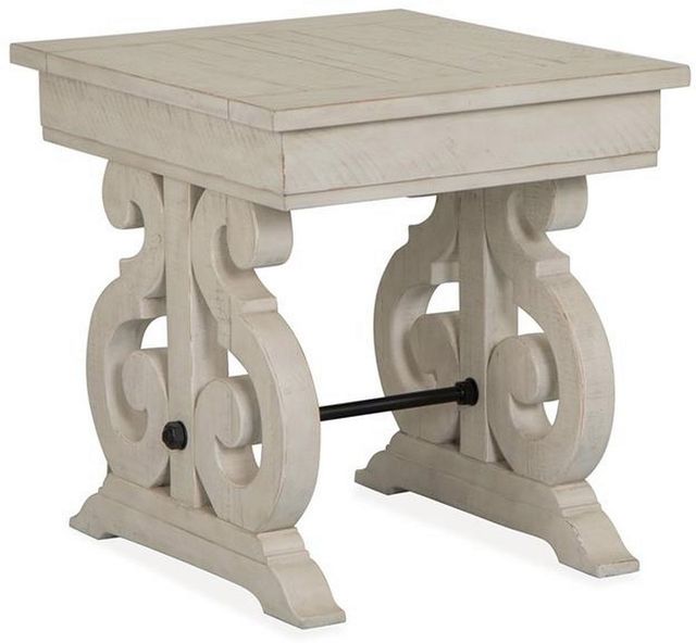 Magnussen Home® Bronwyn Alabaster End Table-3