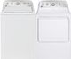 GE® White Top Load Laundry Pair-0