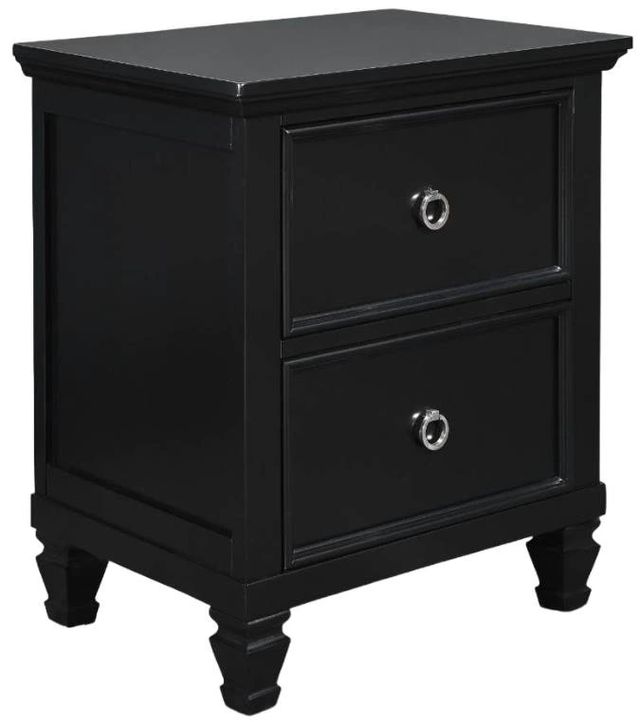 New Classic® Home Furnishings Tamarack Black Nightstand-0