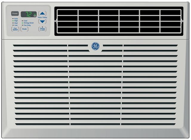 GE® ENERGY STAR® 115 Volt Electronic Room Air Conditioner-Gray-0