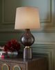 Currey & Company Tamerlane Black Nickel/Vintage Brass Table Lamp-4