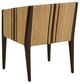 Century® Folly Dark Walniut/Flax Dining Arm Chair-1
