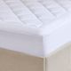 Olliix by Sleep Philosophy White Twin Serenity 3M Scotchgard Waterproof Mattress Pad-5