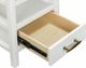 aspenhome® Alexander White Chairside Table-5