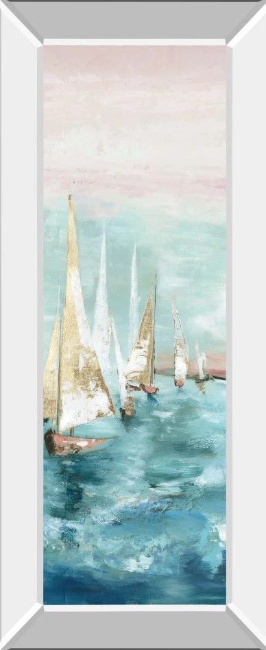 Classy Art Magnetic Bonds by Allison Pearce Mirror Framed Wall Art-1