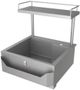Hestan® 30” Stainless Steel Insulated Sink and High Shelf-0