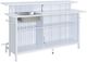 Elements International Leilani White Bar Table-0