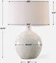 Uttermost® Dribble White Glaze Table Lamp-2