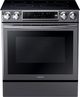 Samsung 30" Fingerprint Resistant Black Stainless Steel Slide In Electric Range-0